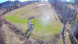 Kamera u nástupu na vlek svah A