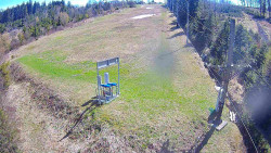 Kamera u nástupu na vlek svah A