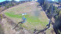 Kamera u nástupu na vlek svah A