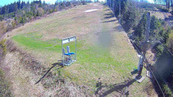 Kamera u nástupu na vlek svah A