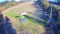 Kamera u nástupu na vlek svah A