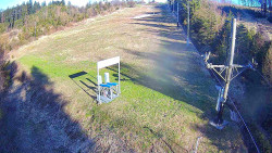 Kamera u nástupu na vlek svah A