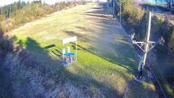 Kamera u nástupu na vlek svah A