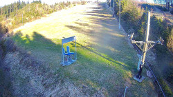 Kamera u nástupu na vlek svah A