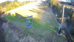 Kamera u nástupu na vlek svah A