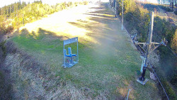 Kamera u nástupu na vlek svah A