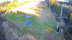 Kamera u nástupu na vlek svah A