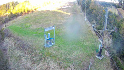 Kamera u nástupu na vlek svah A