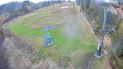 Kamera u nástupu na vlek svah A