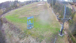 Kamera u nástupu na vlek svah A