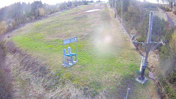 Kamera u nástupu na vlek svah A