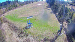 Kamera u nástupu na vlek svah A