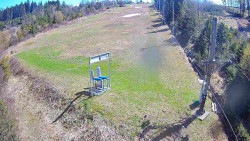 Kamera u nástupu na vlek svah A