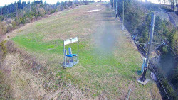 Kamera u nástupu na vlek svah A