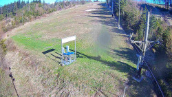 Kamera u nástupu na vlek svah A