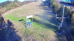 Kamera u nástupu na vlek svah A