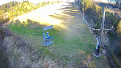 Kamera u nástupu na vlek svah A