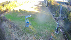 Kamera u nástupu na vlek svah A