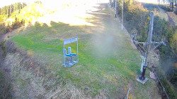 Kamera u nástupu na vlek svah A