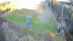 Kamera u nástupu na vlek svah A