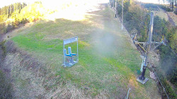 Kamera u nástupu na vlek svah A