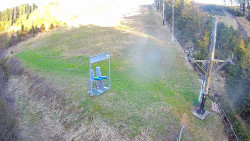 Kamera u nástupu na vlek svah A