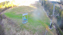 Kamera u nástupu na vlek svah A