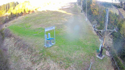 Kamera u nástupu na vlek svah A