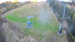 Kamera u nástupu na vlek svah A