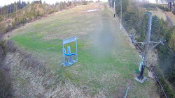 Kamera u nástupu na vlek svah A