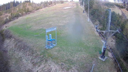 Kamera u nástupu na vlek svah A