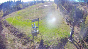 Skiareál Troják - Kamera u nástupu na vlek svah A - 24.4.2026 v 09:05 Skiareál Troják - Kamera u nástupu na vlek svah A - 24.4.2026 v 09:05