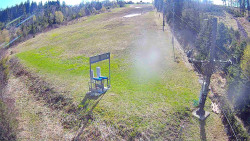 Kamera u nástupu na vlek svah A