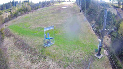 Kamera u nástupu na vlek svah A