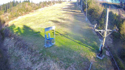 Kamera u nástupu na vlek svah A