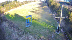 Kamera u nástupu na vlek svah A