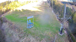 Kamera u nástupu na vlek svah A