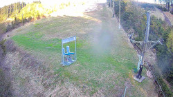 Kamera u nástupu na vlek svah A