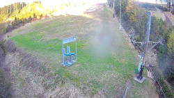 Kamera u nástupu na vlek svah A