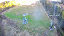 Kamera u nástupu na vlek svah A