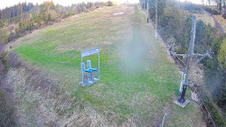 Kamera u nástupu na vlek svah A