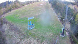 Kamera u nástupu na vlek svah A