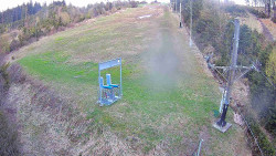 Kamera u nástupu na vlek svah A