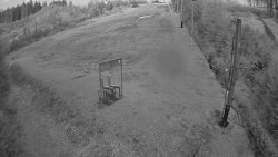 Kamera u nástupu na vlek svah A