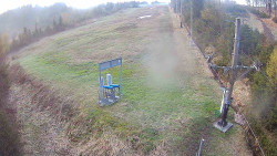 Kamera u nástupu na vlek svah A