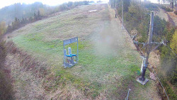 Kamera u nástupu na vlek svah A