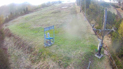 Kamera u nástupu na vlek svah A