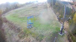 Kamera u nástupu na vlek svah A