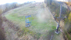 Kamera u nástupu na vlek svah A