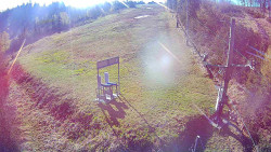 Kamera u nástupu na vlek svah A